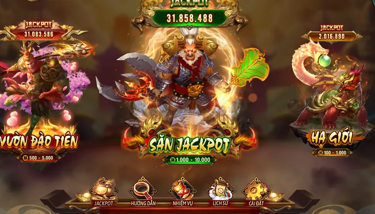 Trải Nghiệm Bắn Cá Tây Du Tại IWin Club Với Tỷ Lệ Thắng Lớn
