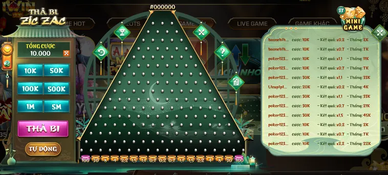 Chinh Phục Thế Giới Minigame Ziczac Tại IWin Club Với Tỷ Lệ Thưởng Đẳng Cấp