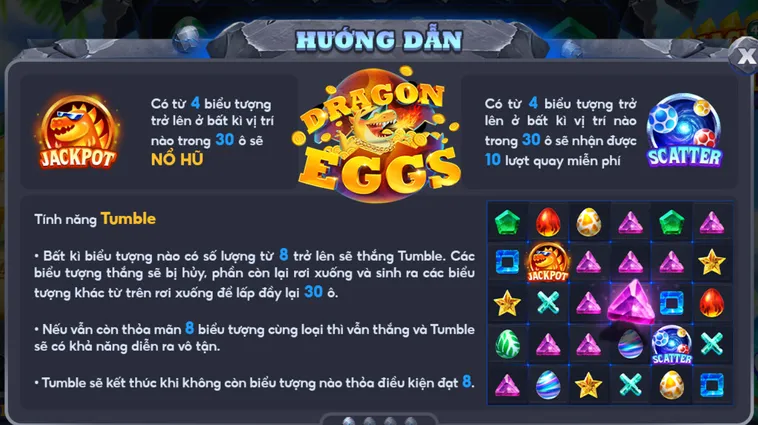 Chinh Phục Thế Giới Nổ Hũ Dragon Eggs Tại IWin Club Đẳng Cấp Nhất