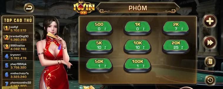 Phỏm Tại IWin Club Đẳng Cấp Đỉnh Cao Cho Cộng Đồng Game Thủ Bài Lá