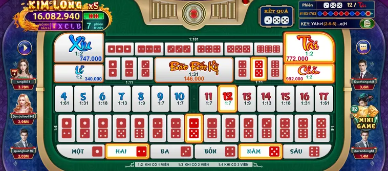 Trải Nghiệm Sicbo Casino Tại IWin Club Với Cơ Hội Thắng Cược Cực Lớn