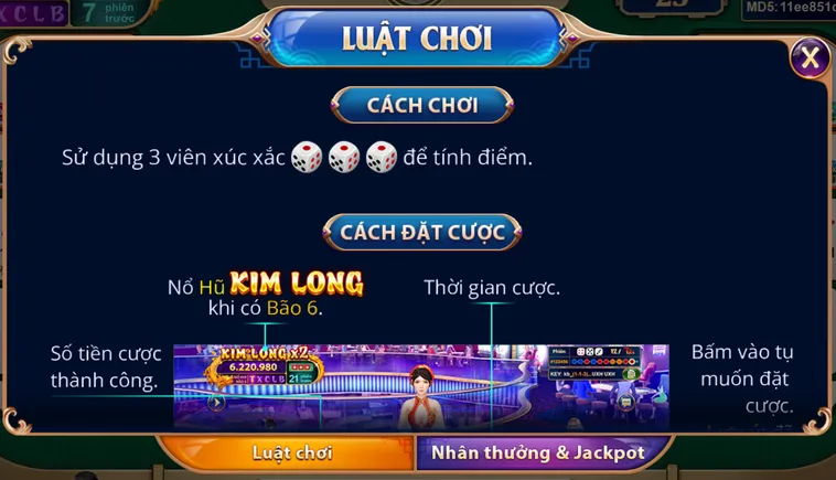 Trải Nghiệm Sicbo Casino Tại IWin Club Với Cơ Hội Thắng Cược Cực Lớn