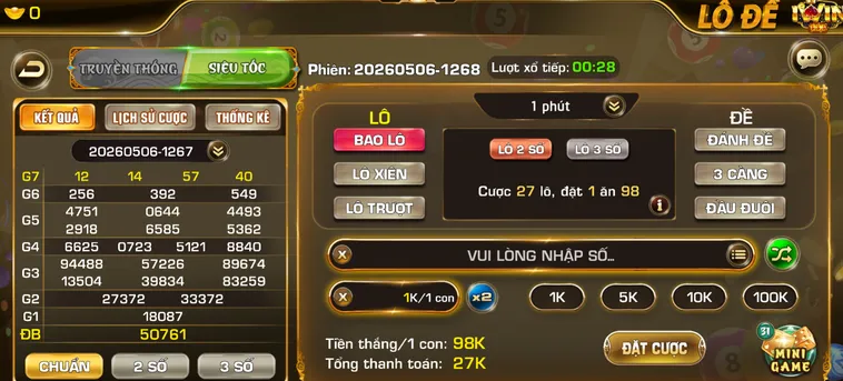 Lô Đề Siêu Tốc Tại IWin Club Mang Đến Cơ Hội Chiến Thắng Đột Phá Mỗi Ngày