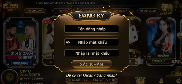 Đăng Ký Iwin Club Trải Nghiệm Thế Giới Giải Trí Đẳng Cấp Đỉnh Cao Nhất