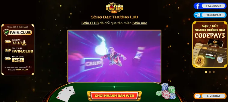 Đăng ký iWin Club ngay hôm nay để nhận code tân thủ và trải nghiệm hệ thống bảo mật OTP an toàn với tỷ lệ hoàn trả cao nhất thị trường giải trí.