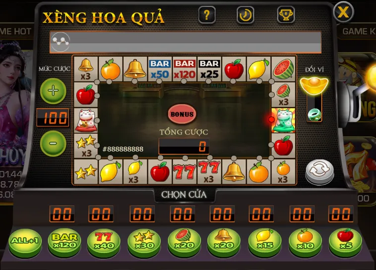 Chinh Phục Siêu Phẩm Xèng Hoa Quả Tại IWin Club Với Tỷ Lệ Thắng Lớn